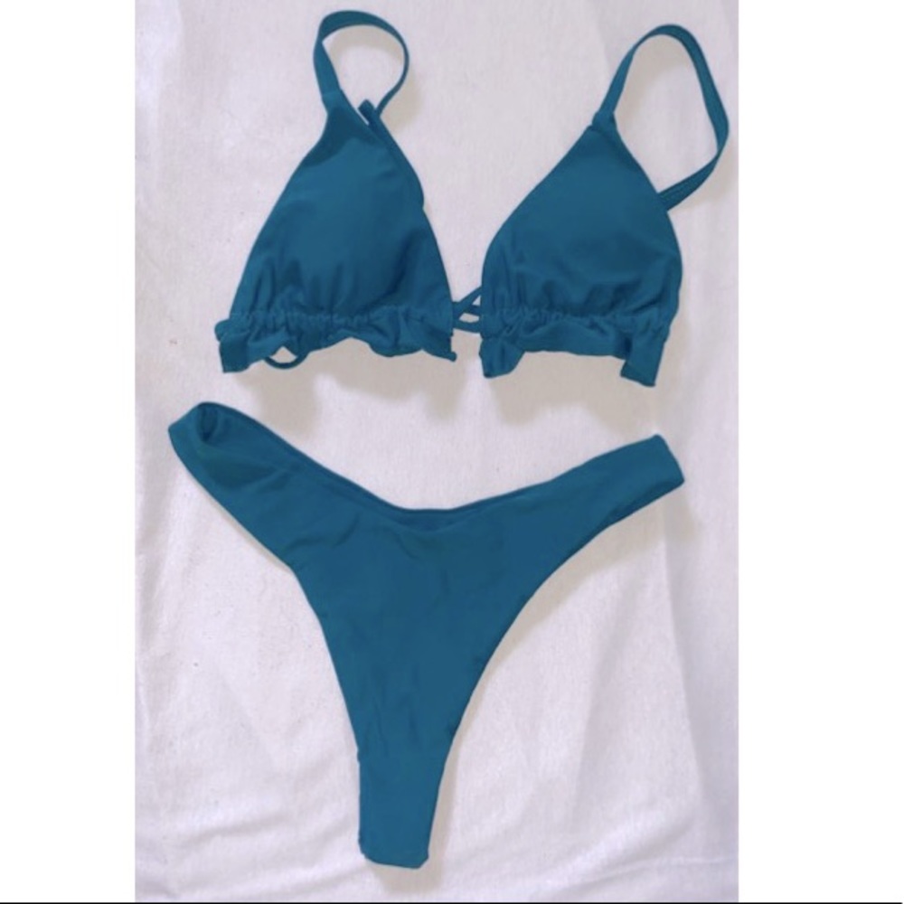 Turquoise Bikini Set